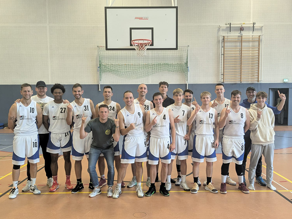 Teamfoto Basket Brandenburg Herren