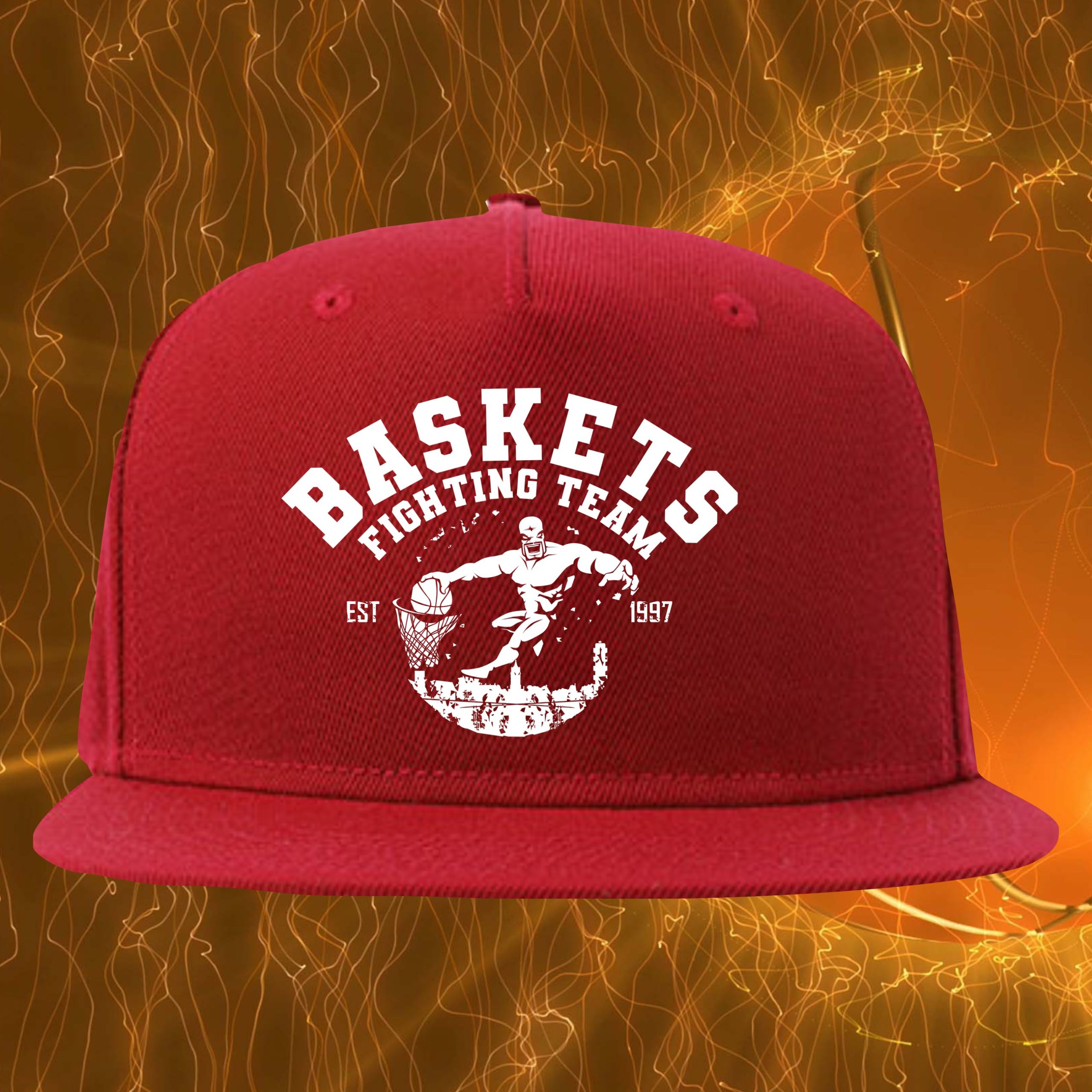 Snap Cap Five-S Baskets Fighting Team • Uni • div. Motive