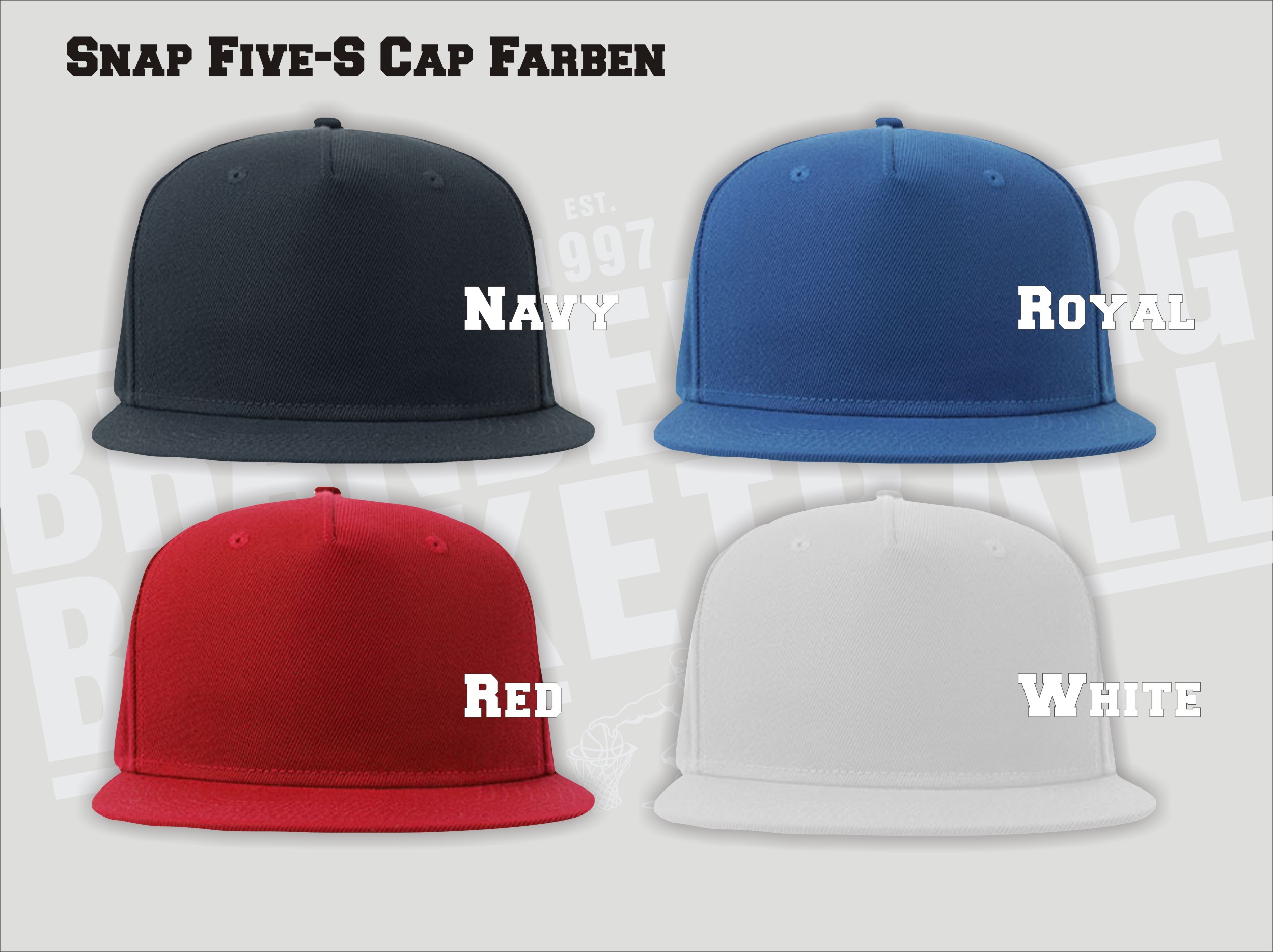 Snap Cap Five-S Baskets Fighting Team • Uni • div. Motive – Bild 2