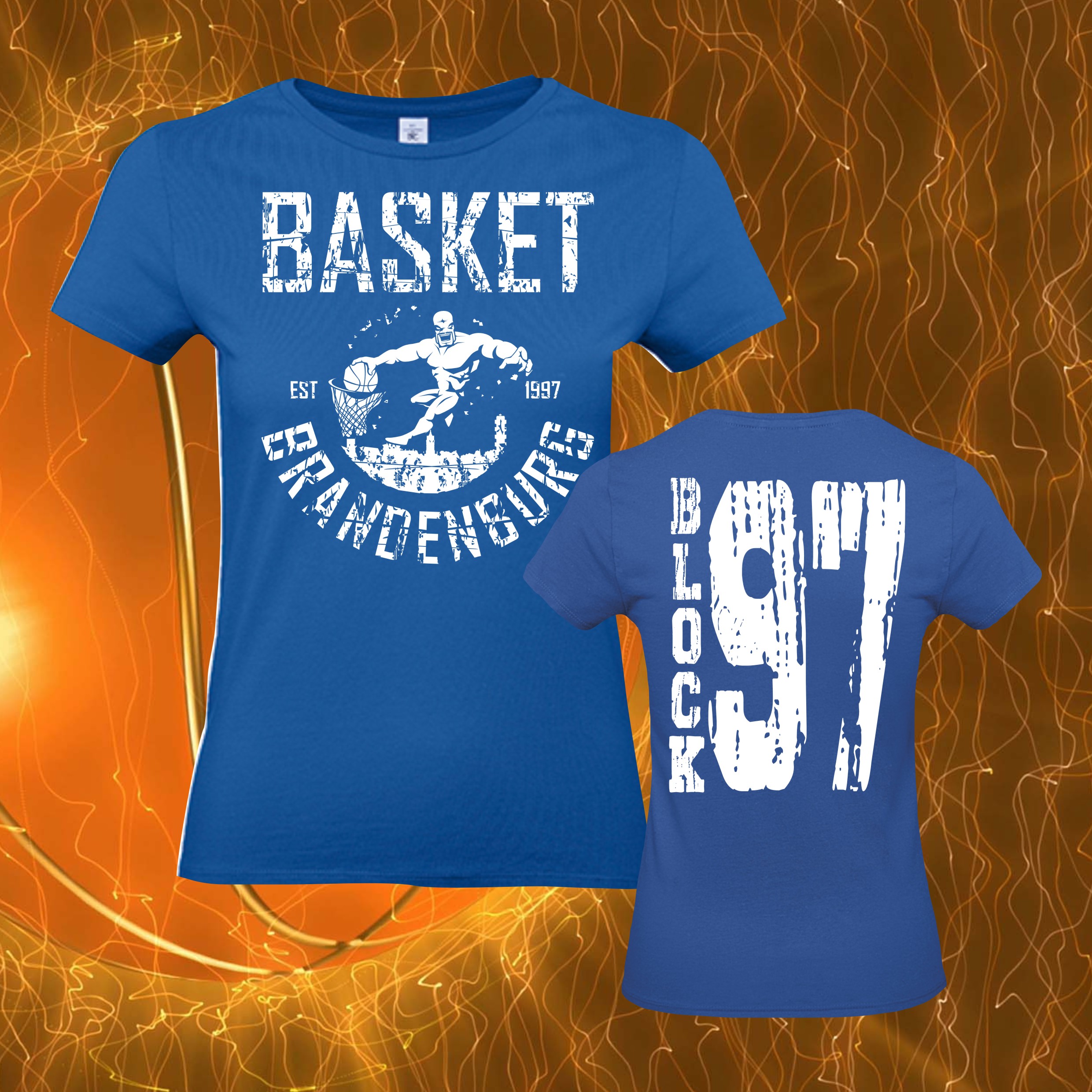 Basket Block97 • T‑Shirt • Damen – Bild 12