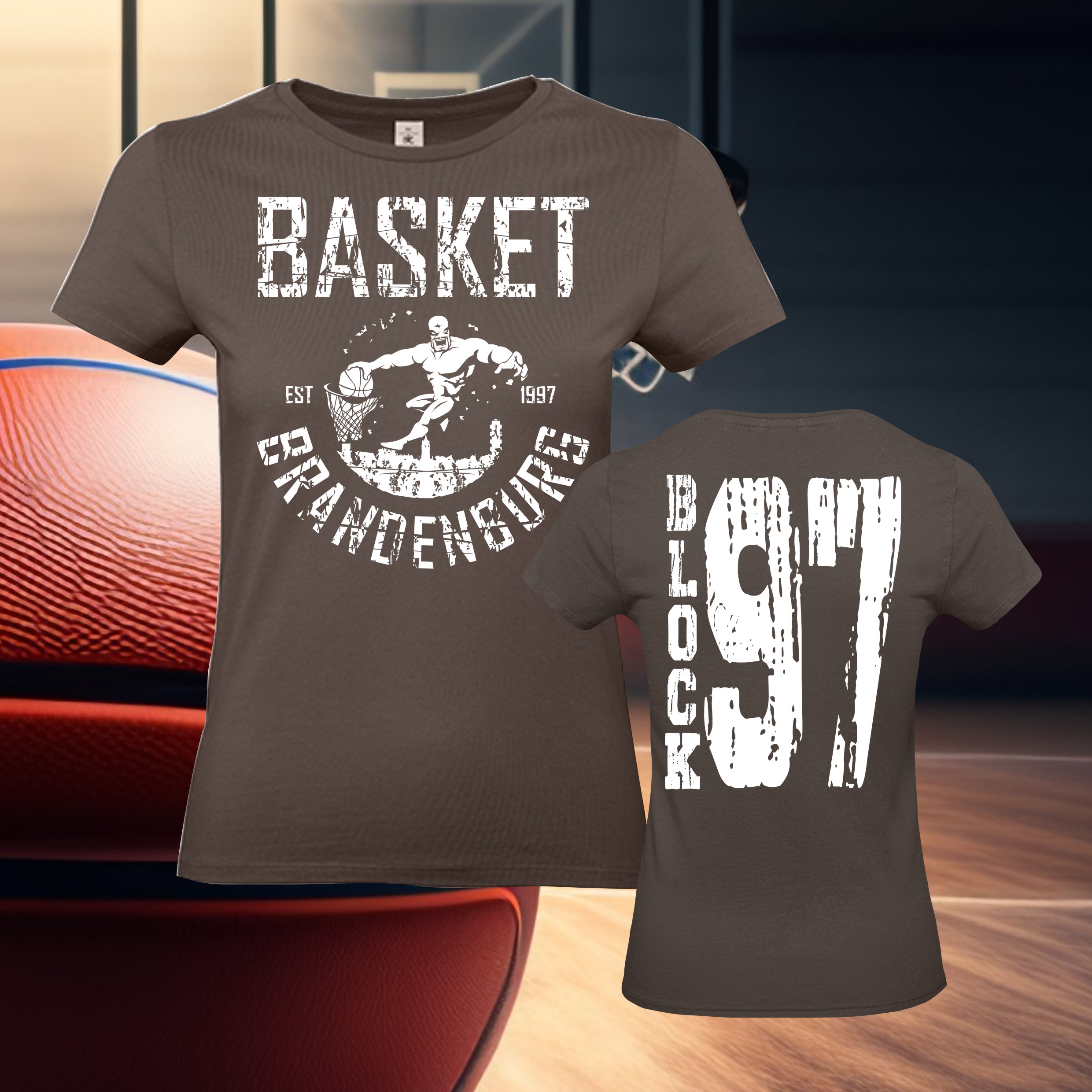 Basket Block97 • T‑Shirt • Damen – Bild 18