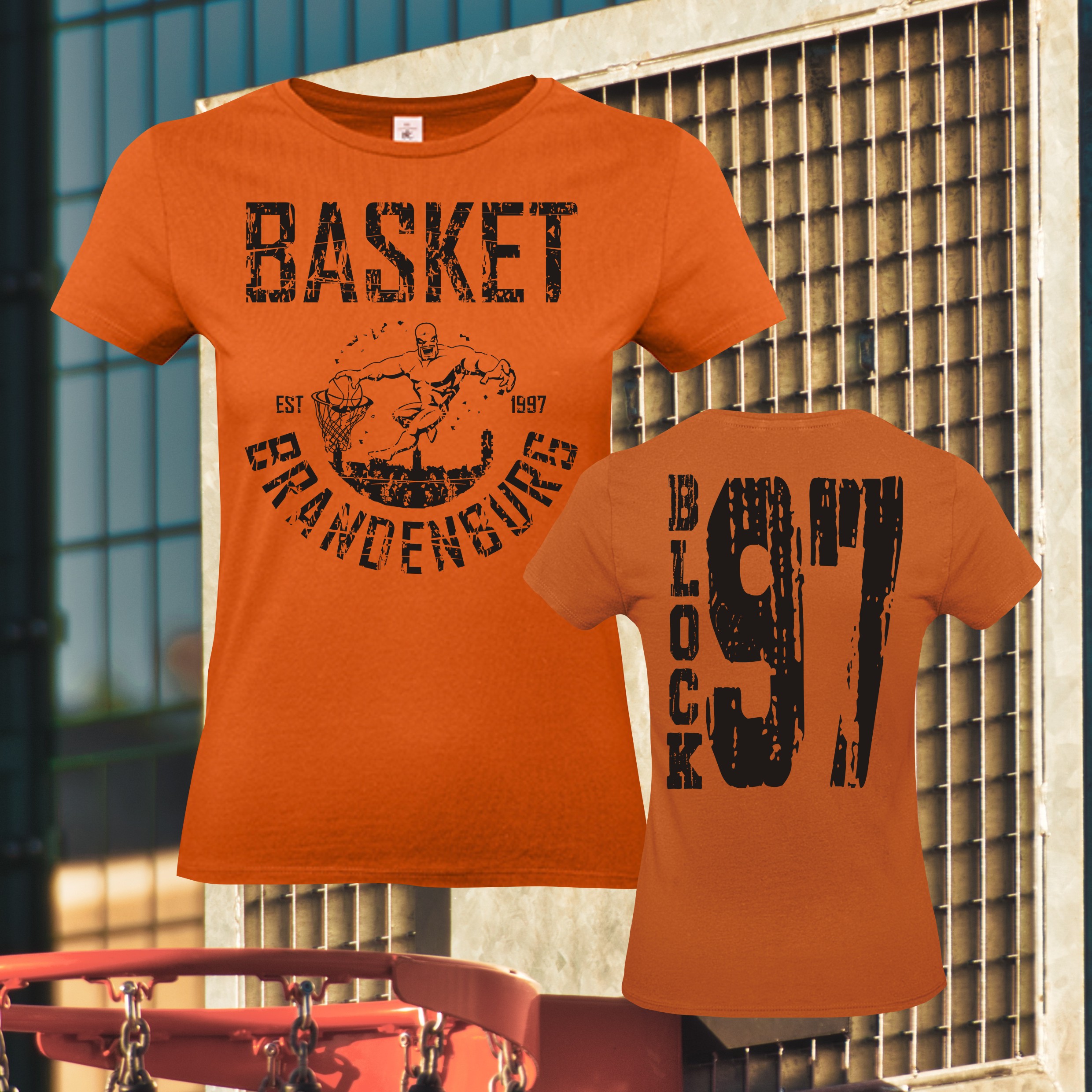 Basket Block97 • T‑Shirt • Damen – Bild 22