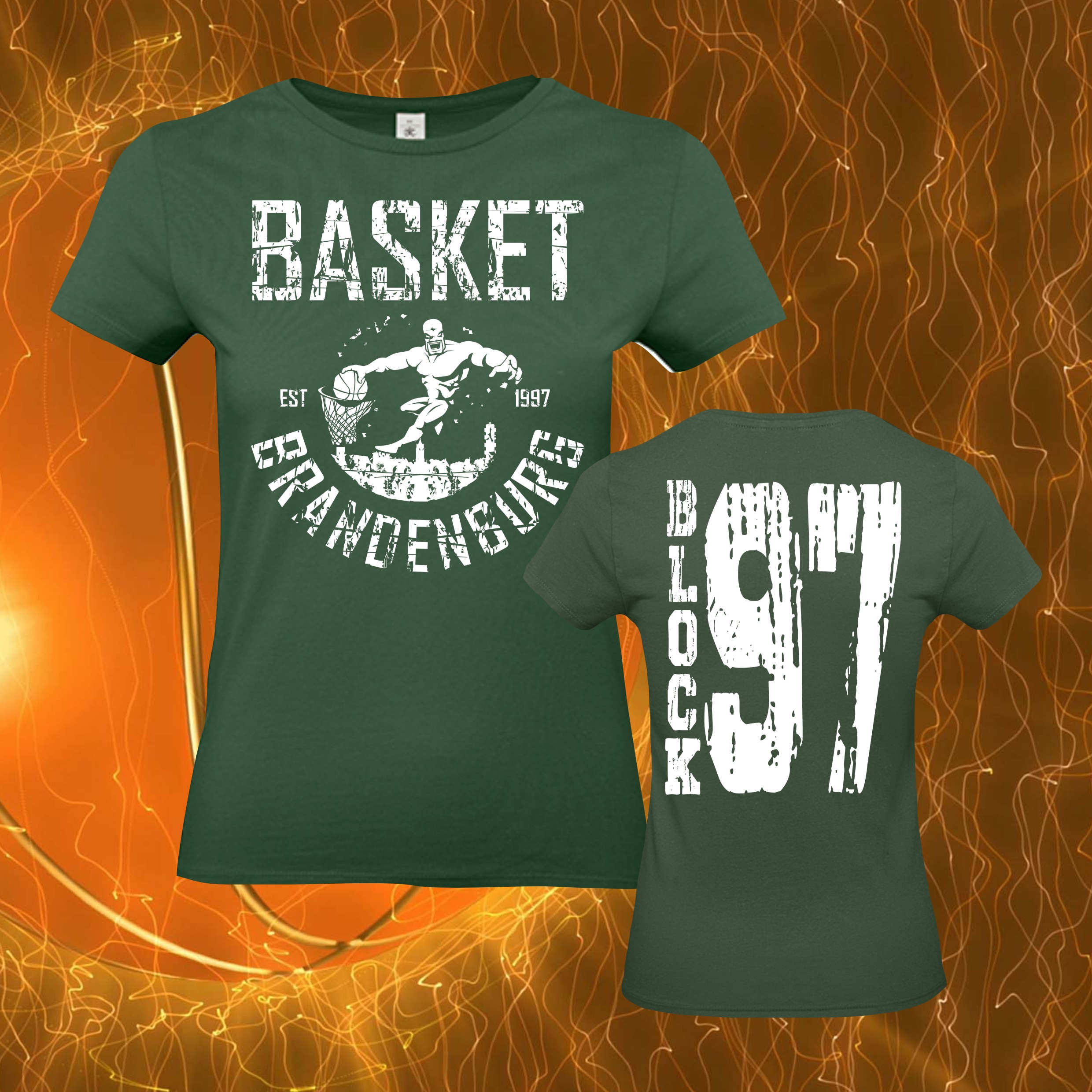 Basket Block97 • T‑Shirt • Damen – Bild 28