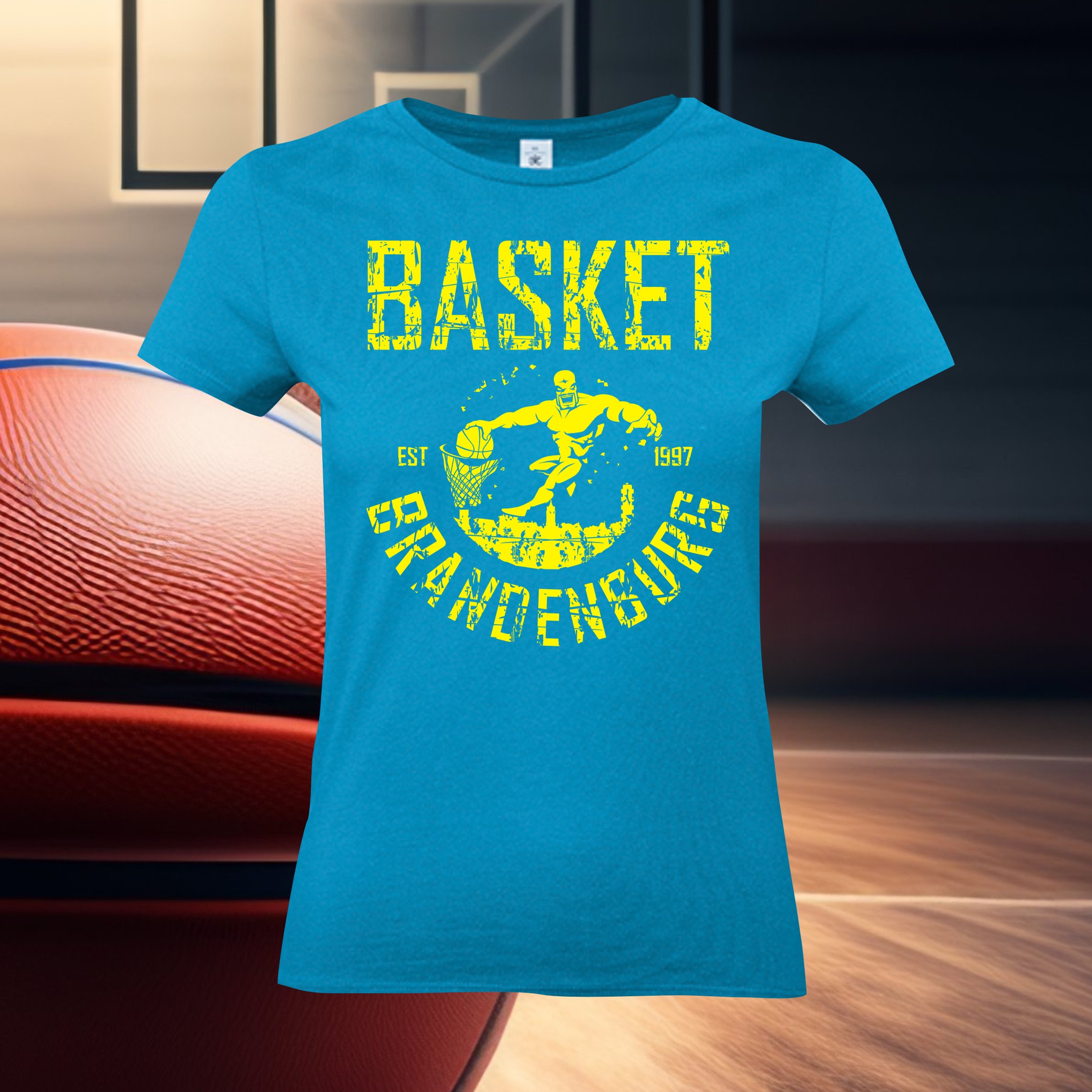 Basket Brandenburg color • T‑Shirt • Damen • div. Motive – Bild 16