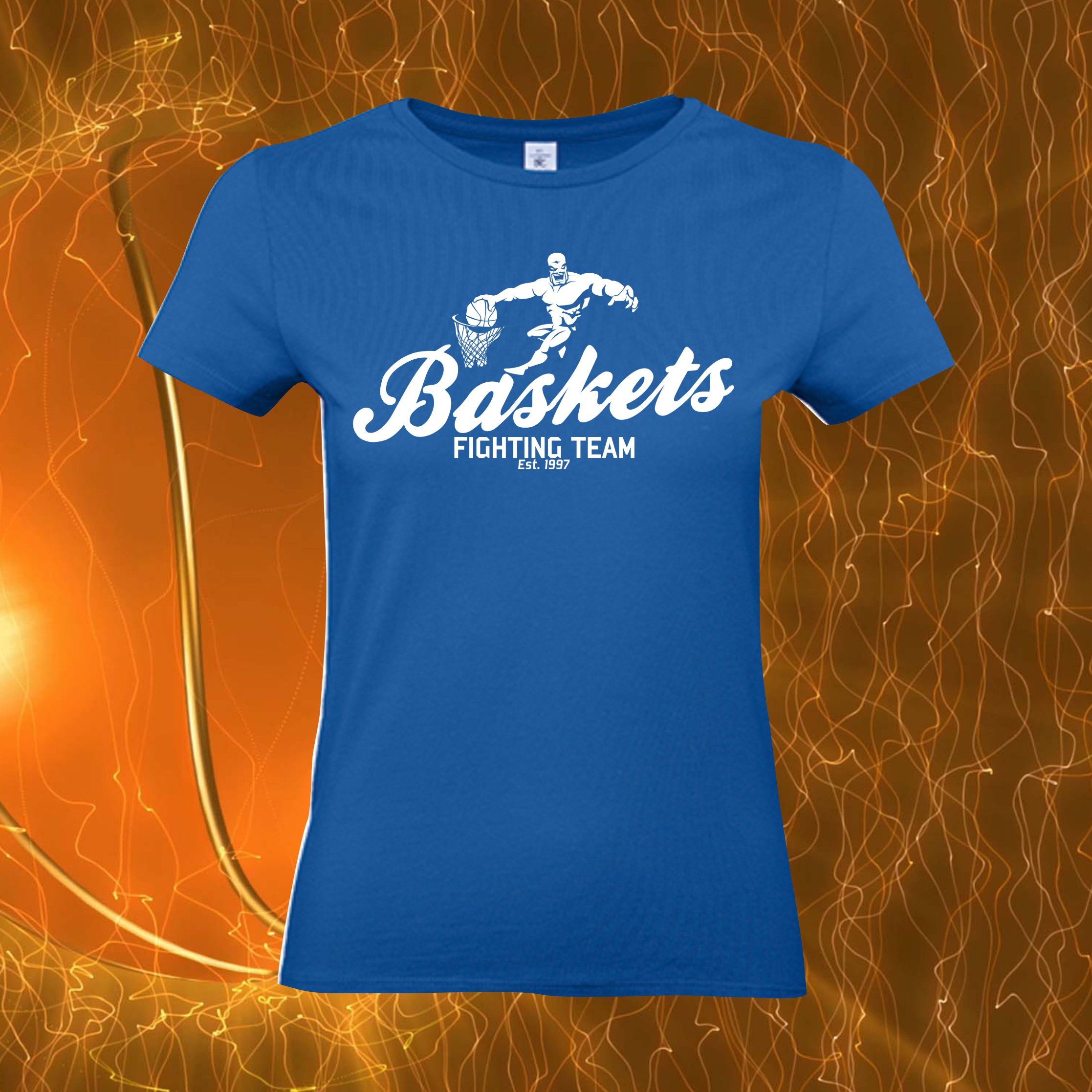 Baskets Fighting Team • T‑Shirt • Damen • div. Motive – Bild 4