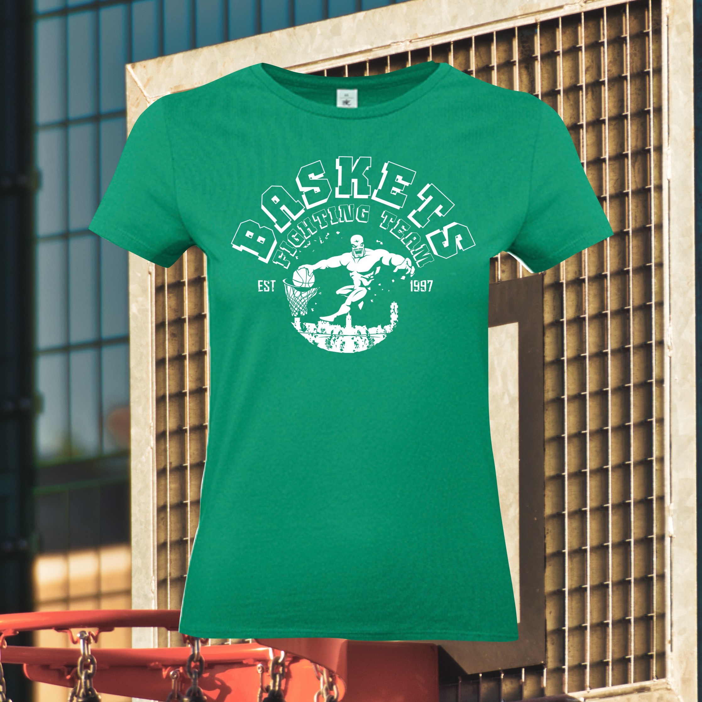 Baskets Fighting Team • T‑Shirt • Damen • div. Motive – Bild 8