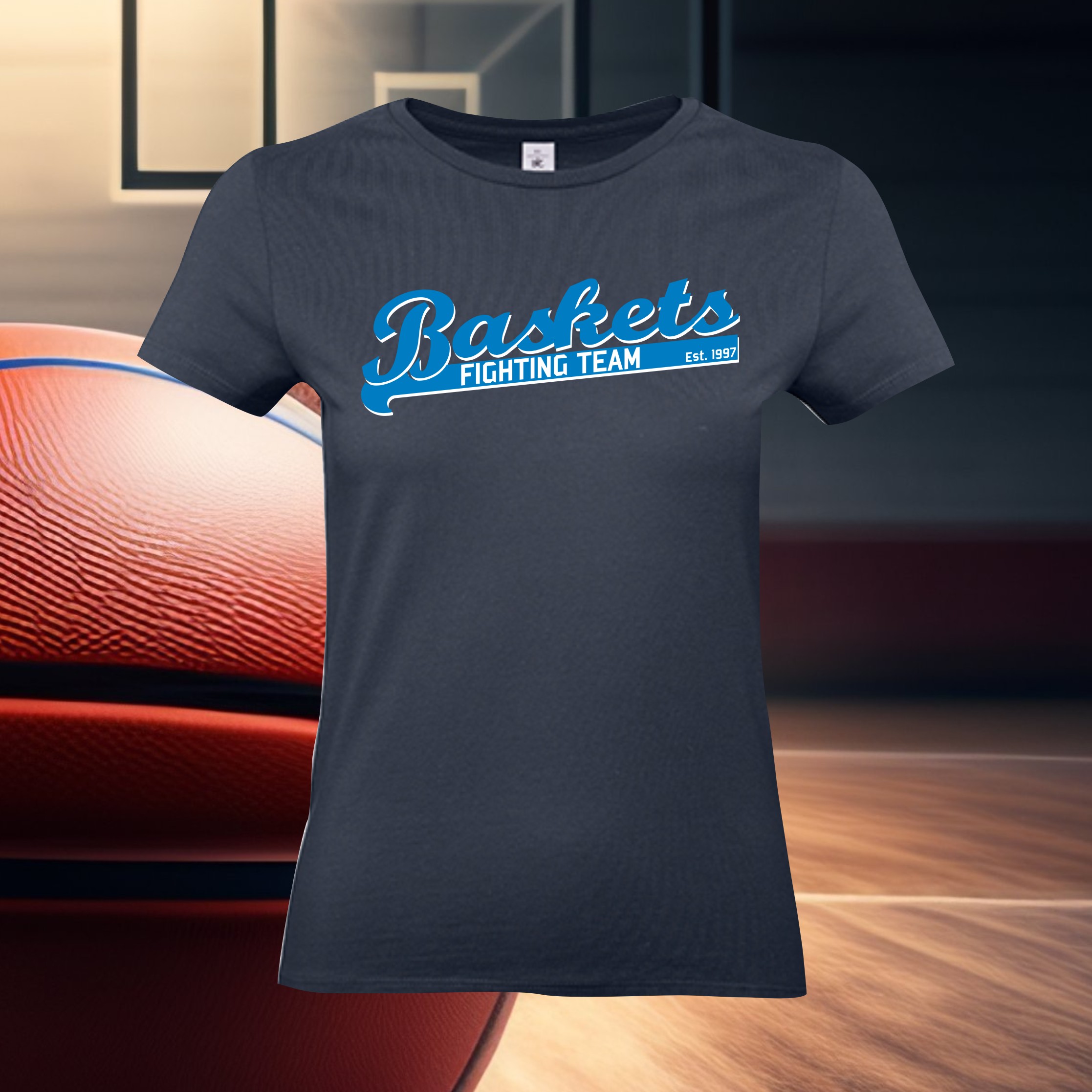 Baskets Fighting Team • T‑Shirt • Damen • div. Motive – Bild 15