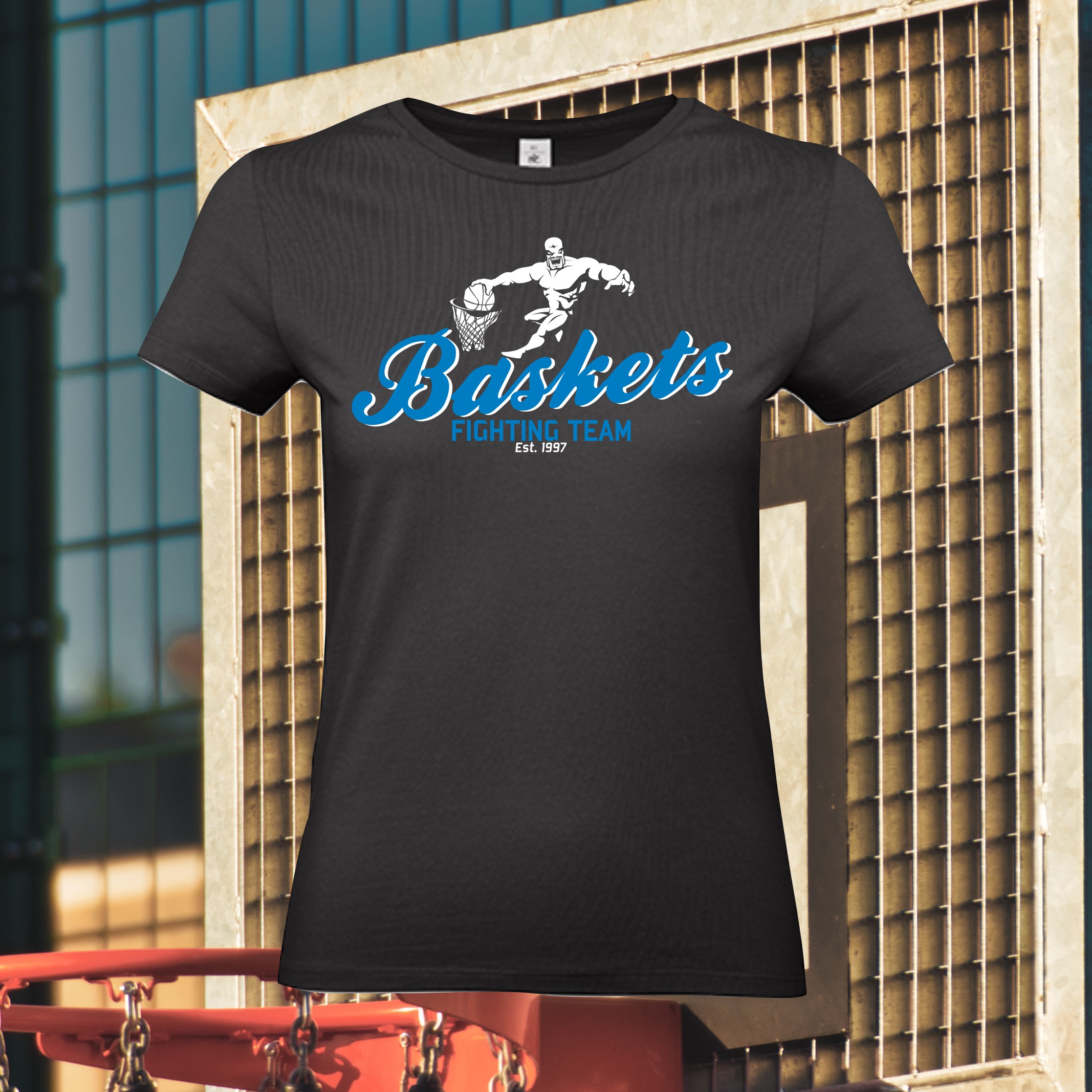 Baskets Fighting Team • T‑Shirt • Damen • div. Motive – Bild 20