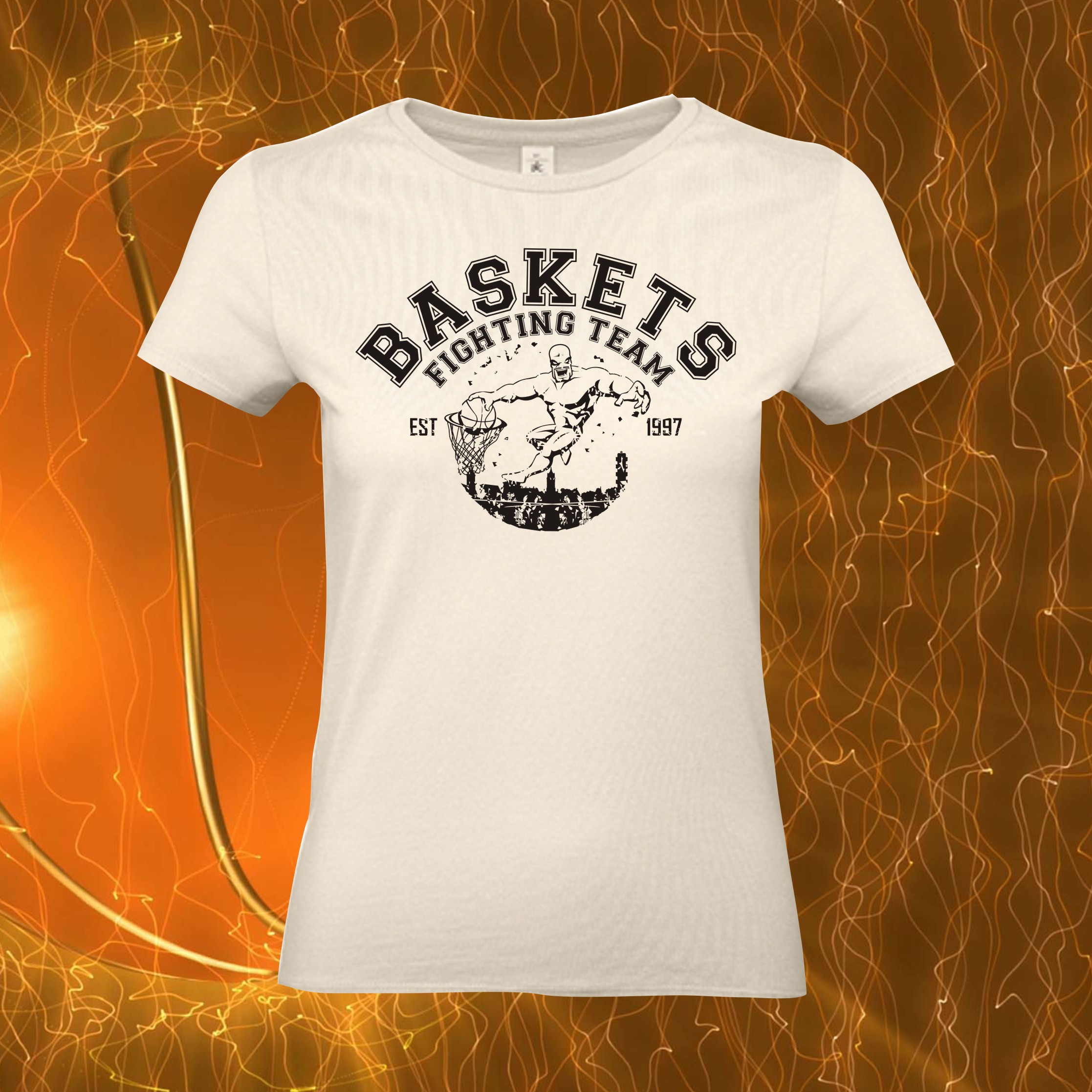 Baskets Fighting Team • T‑Shirt • Damen • div. Motive – Bild 26