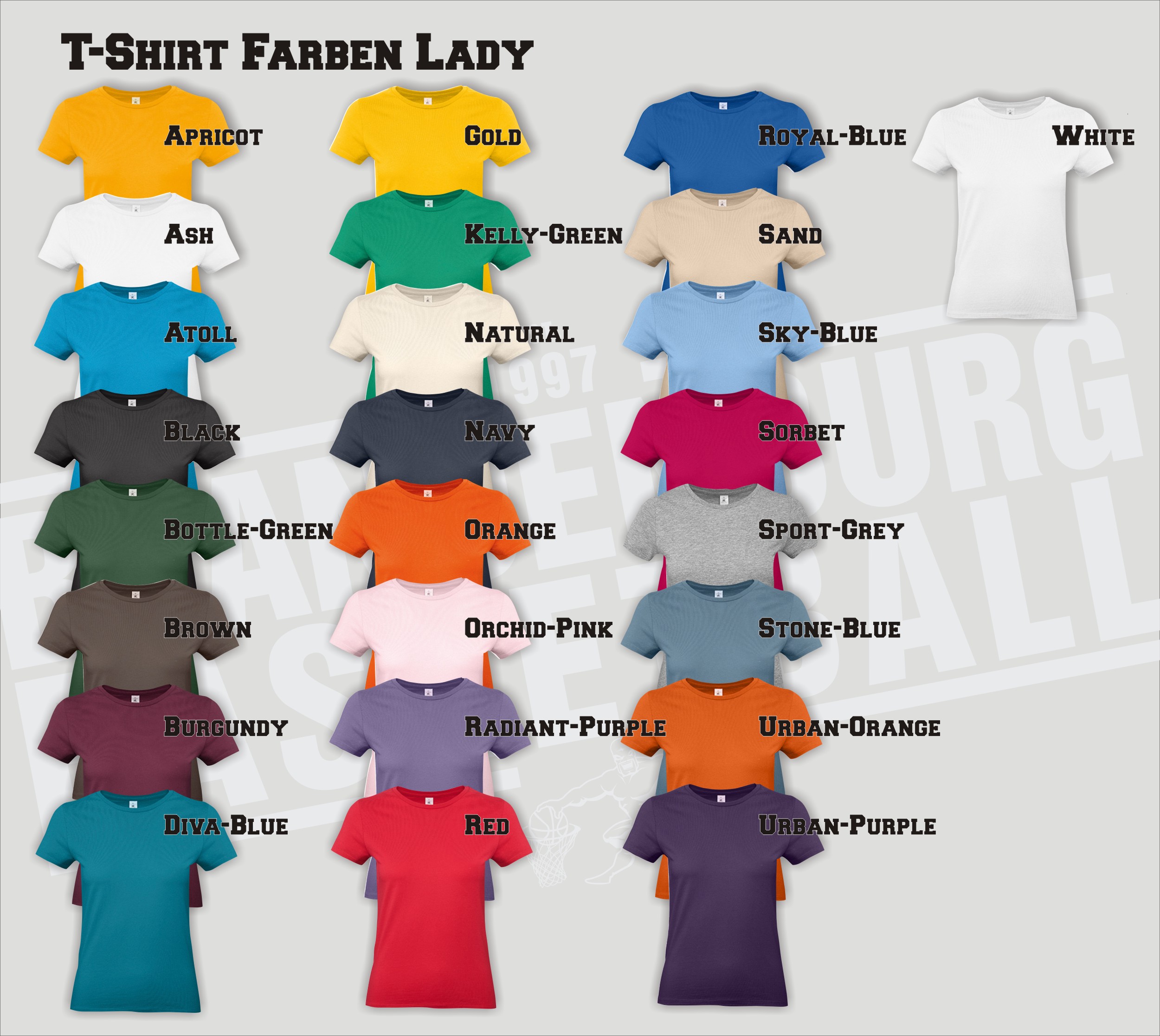 Basket Block97 • T‑Shirt • Damen – Bild 2