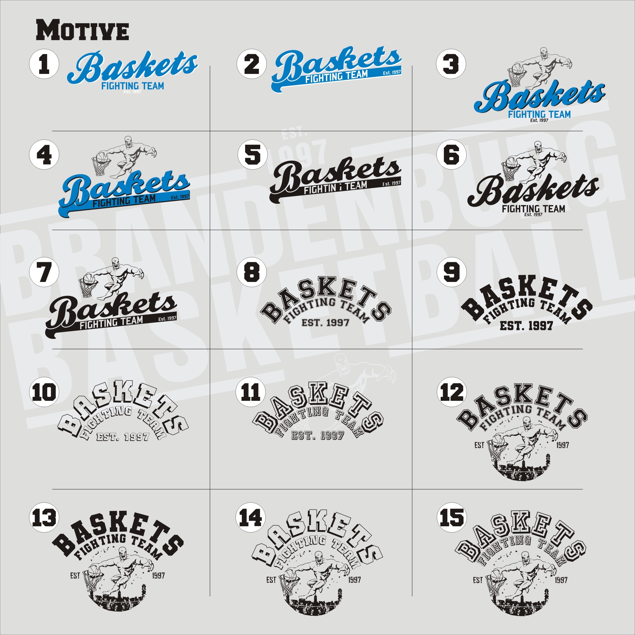 Snap Cap Five-S Baskets Fighting Team • Uni • div. Motive – Bild 3