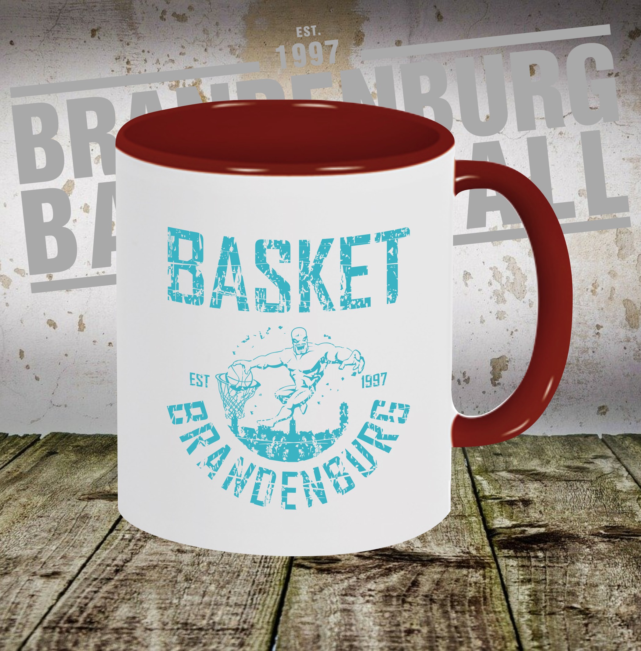 Tasse Basket Brandenburg color • div. Motive