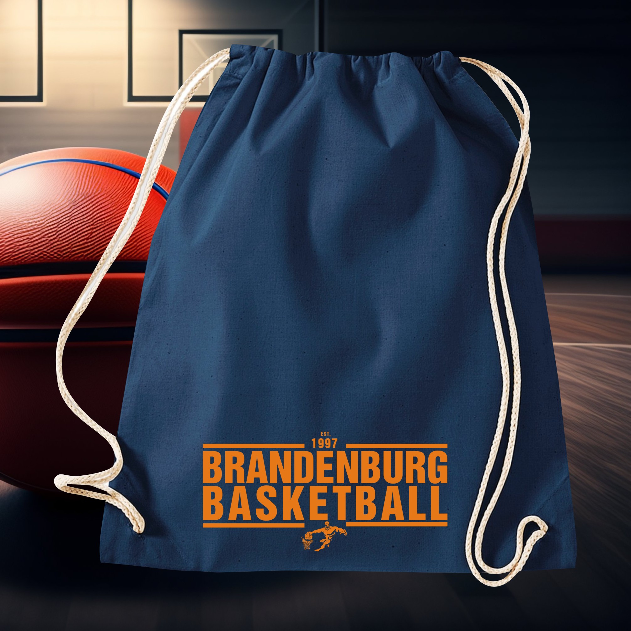 Turnbeutel Basket Brandenburg color • div. Motive – Bild 14
