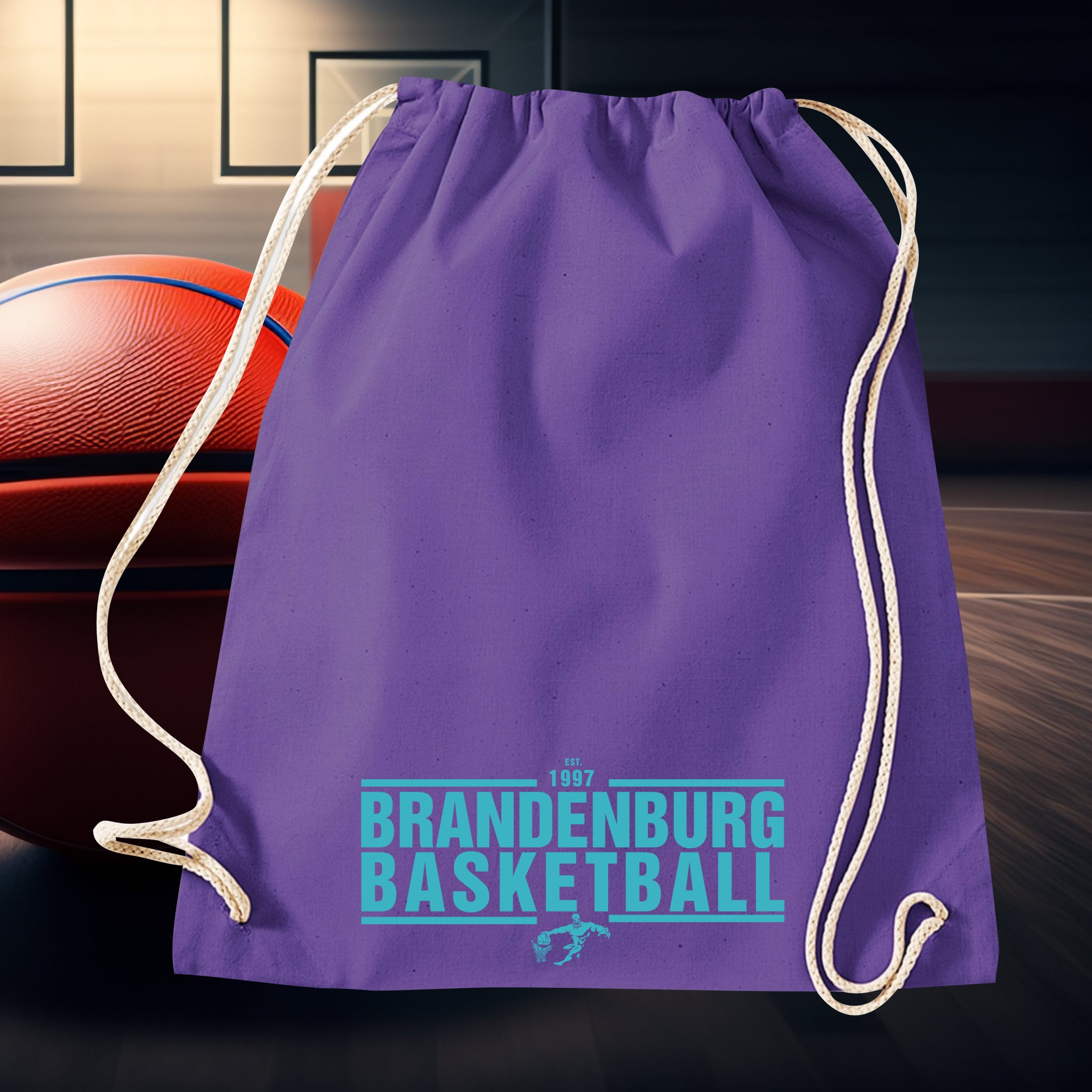 Turnbeutel Basket Brandenburg color • div. Motive – Bild 11