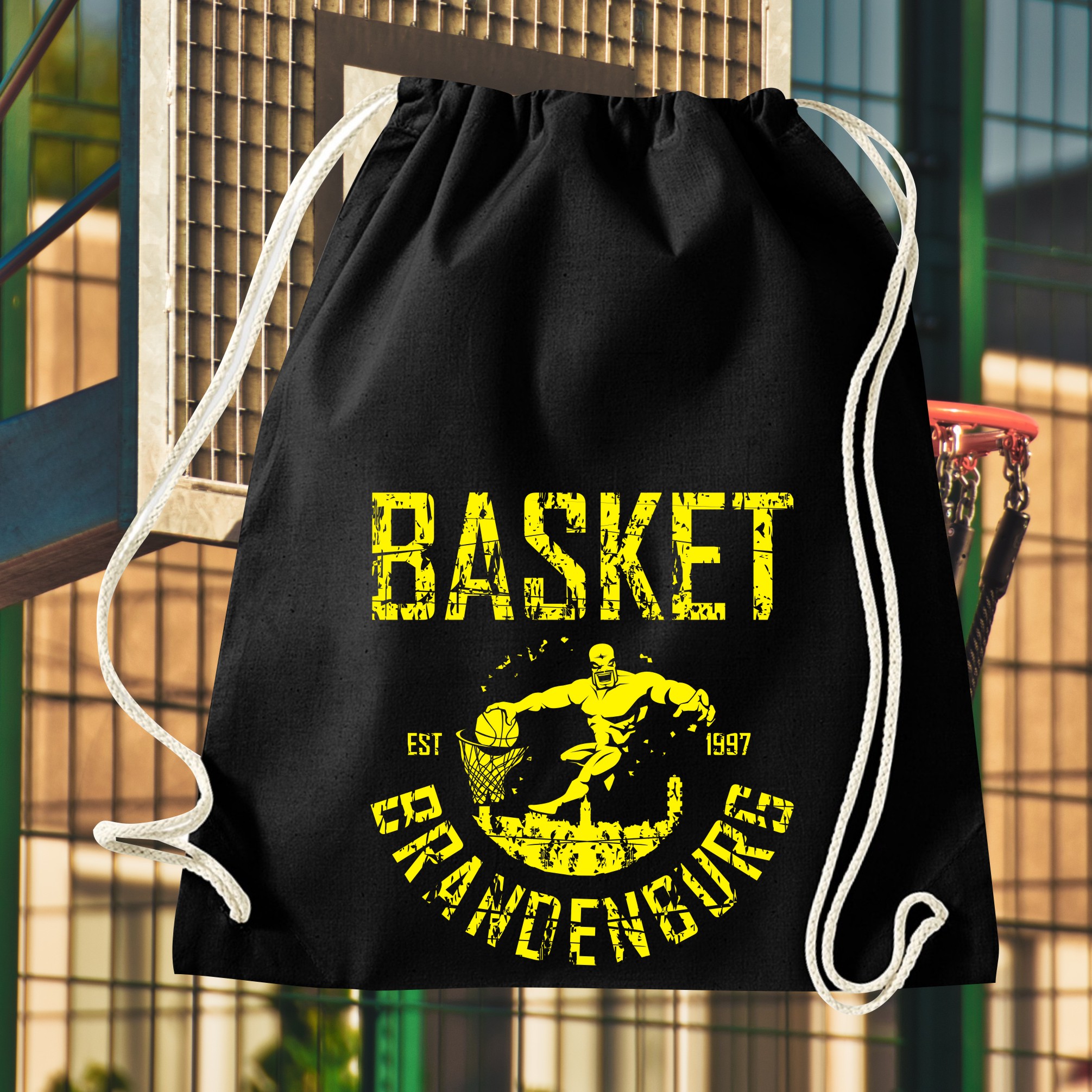 Turnbeutel Basket Brandenburg color • div. Motive – Bild 9