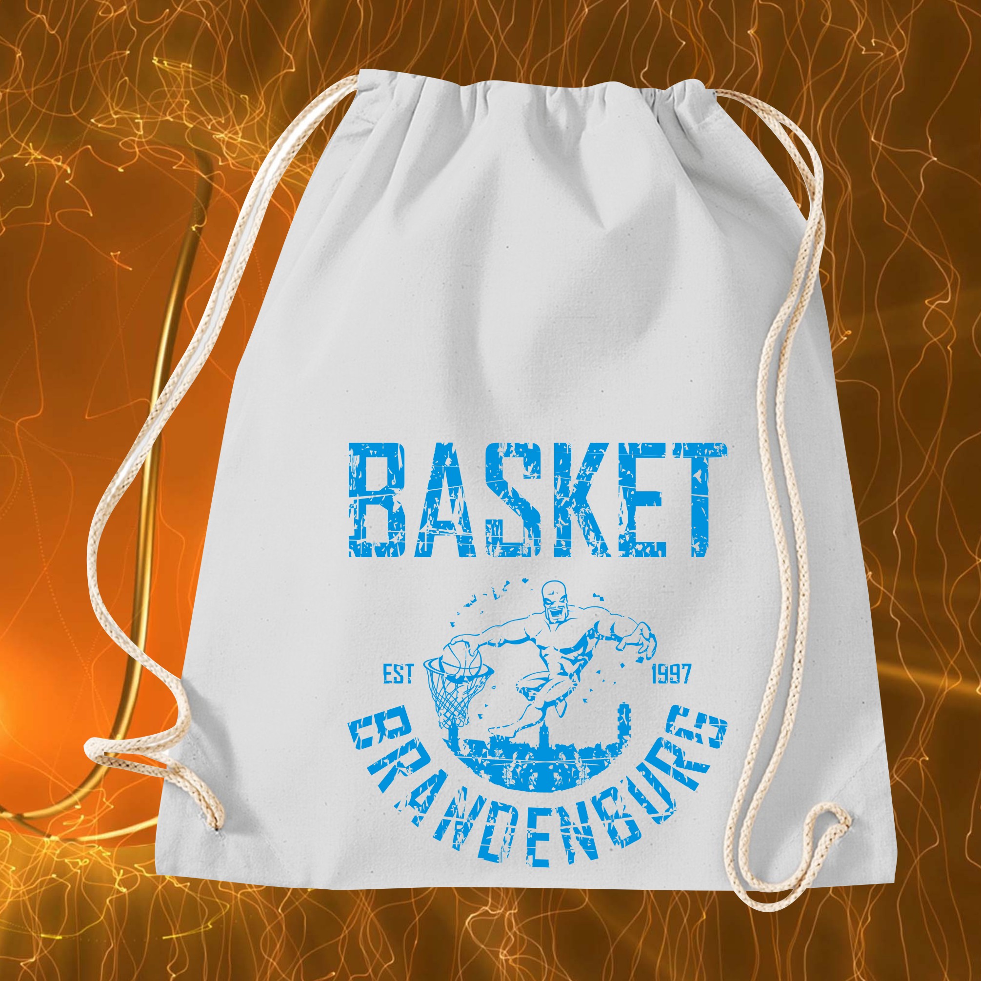 Turnbeutel Basket Brandenburg color • div. Motive – Bild 8