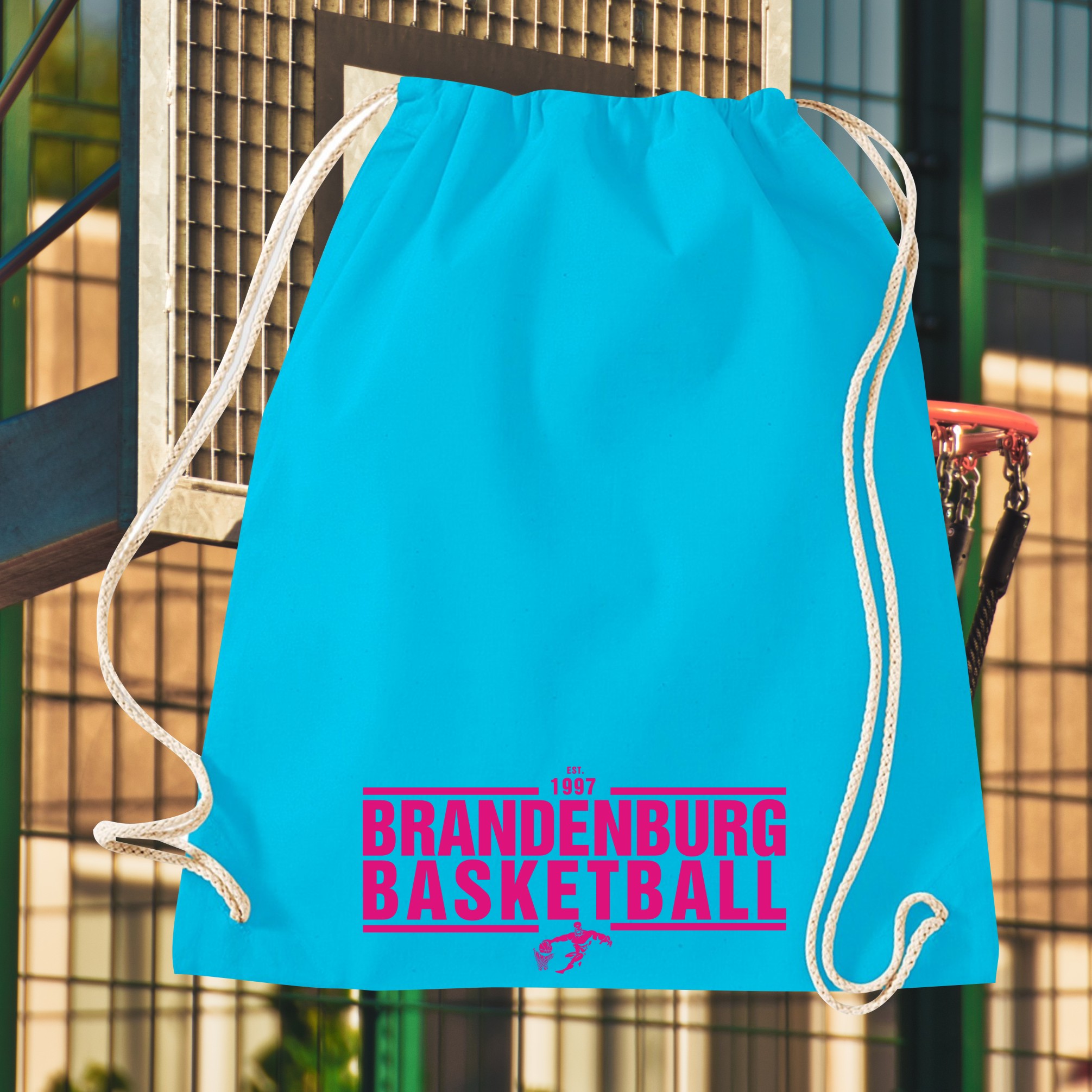 Turnbeutel Basket Brandenburg color • div. Motive – Bild 7