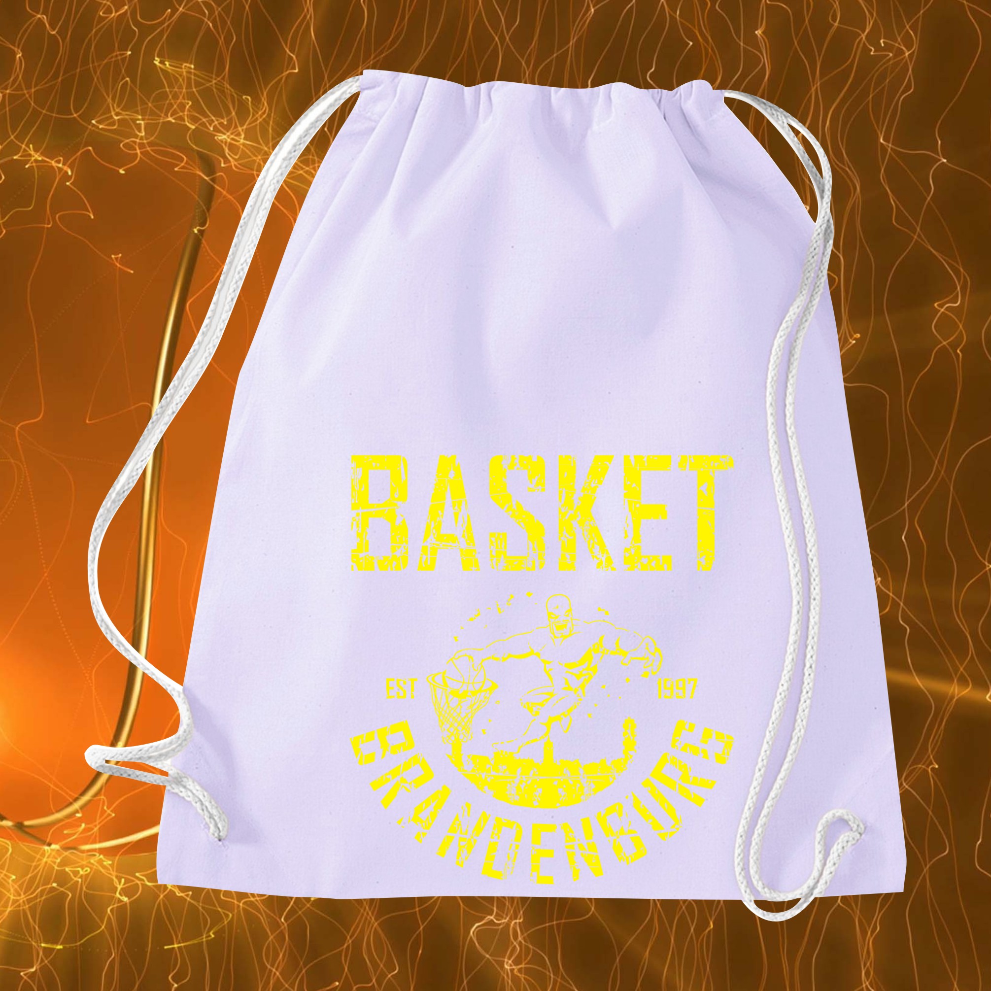 Turnbeutel Basket Brandenburg color • div. Motive – Bild 6