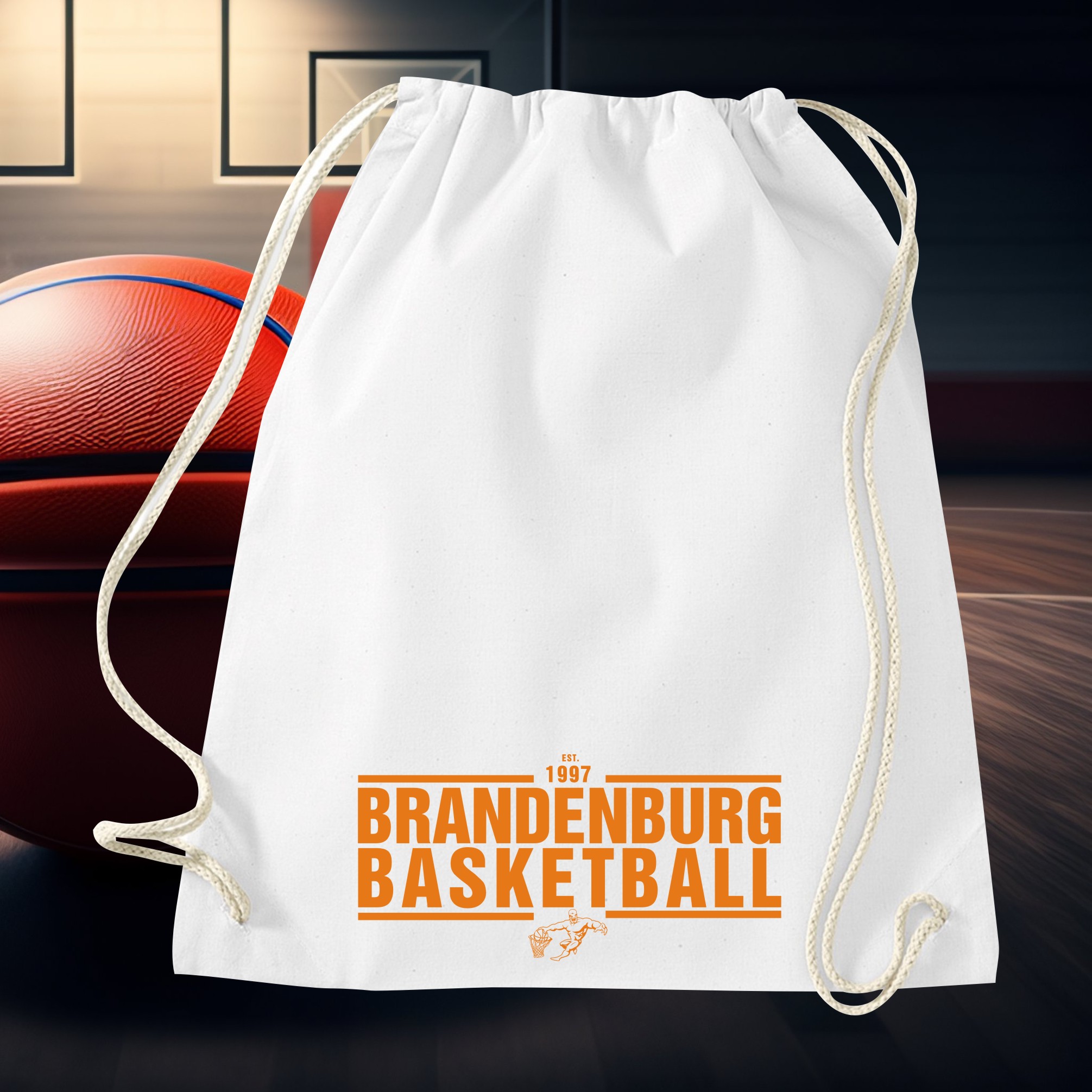 Turnbeutel Basket Brandenburg color • div. Motive – Bild 5