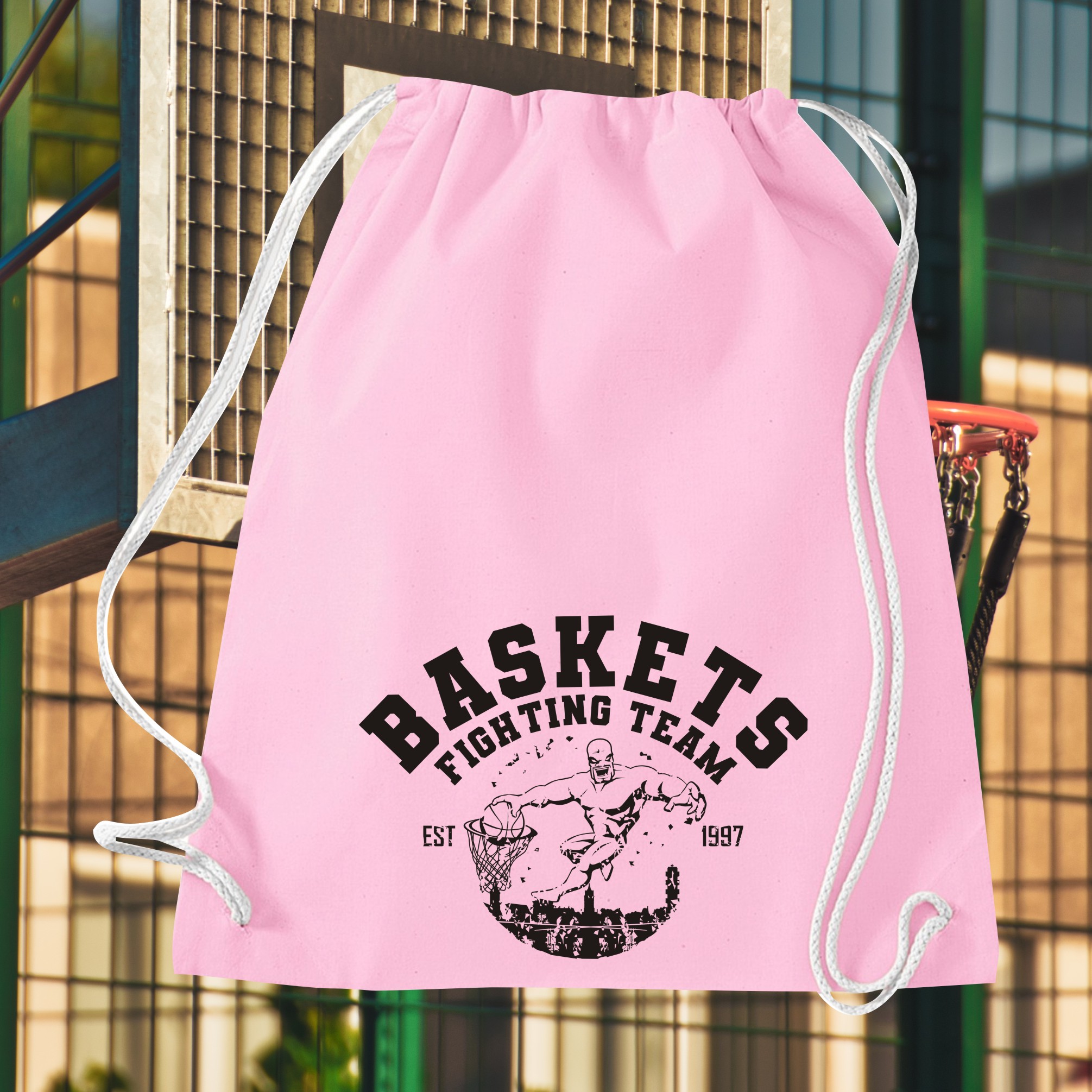 Turnbeutel Baskets Fighting Team • div. Motive – Bild 19