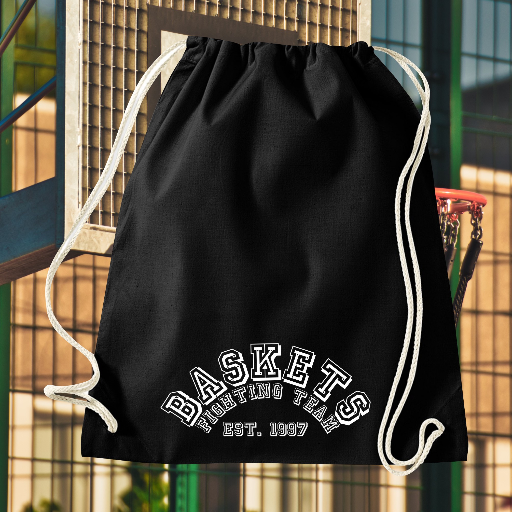 Turnbeutel Baskets Fighting Team • div. Motive – Bild 18