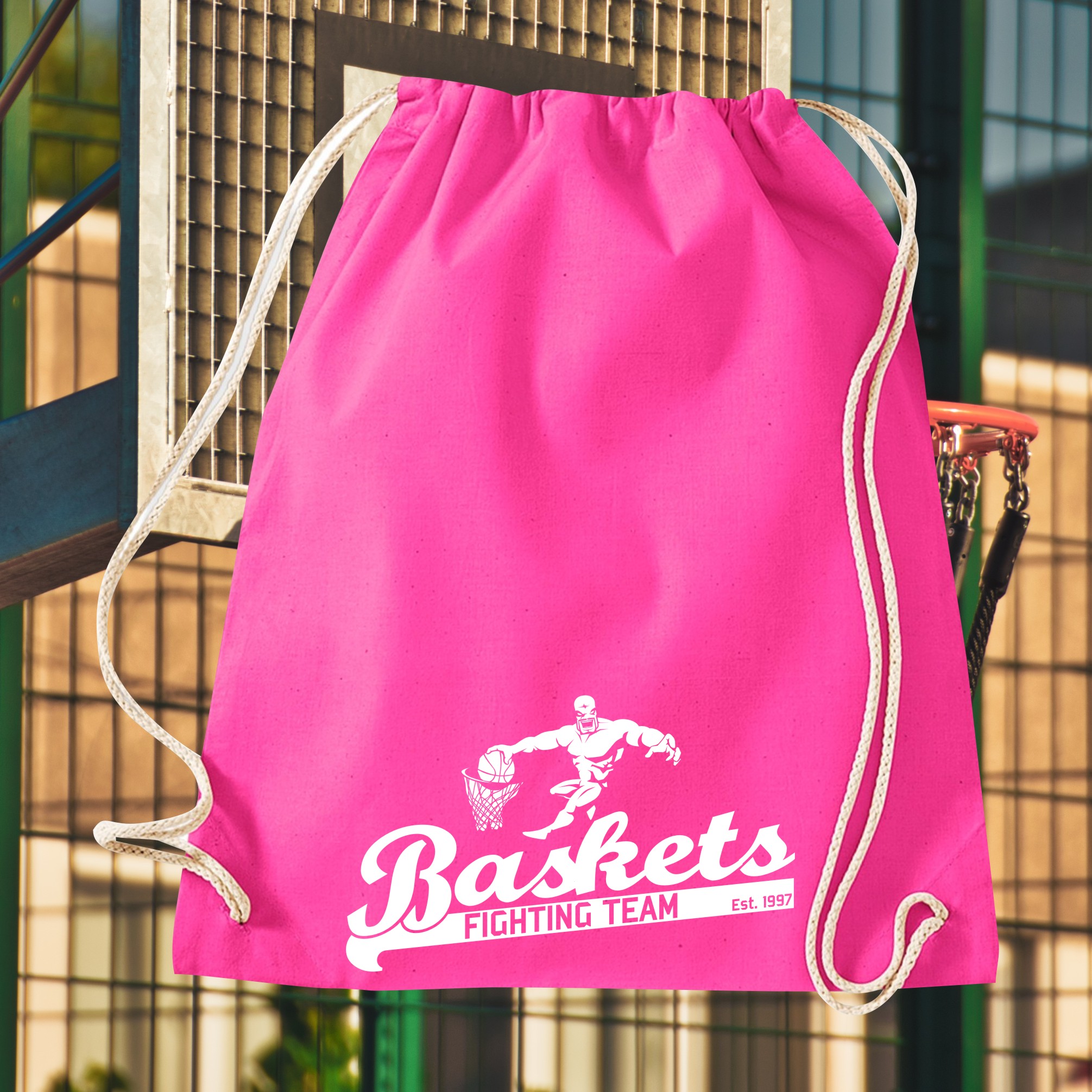 Turnbeutel Baskets Fighting Team • div. Motive – Bild 15