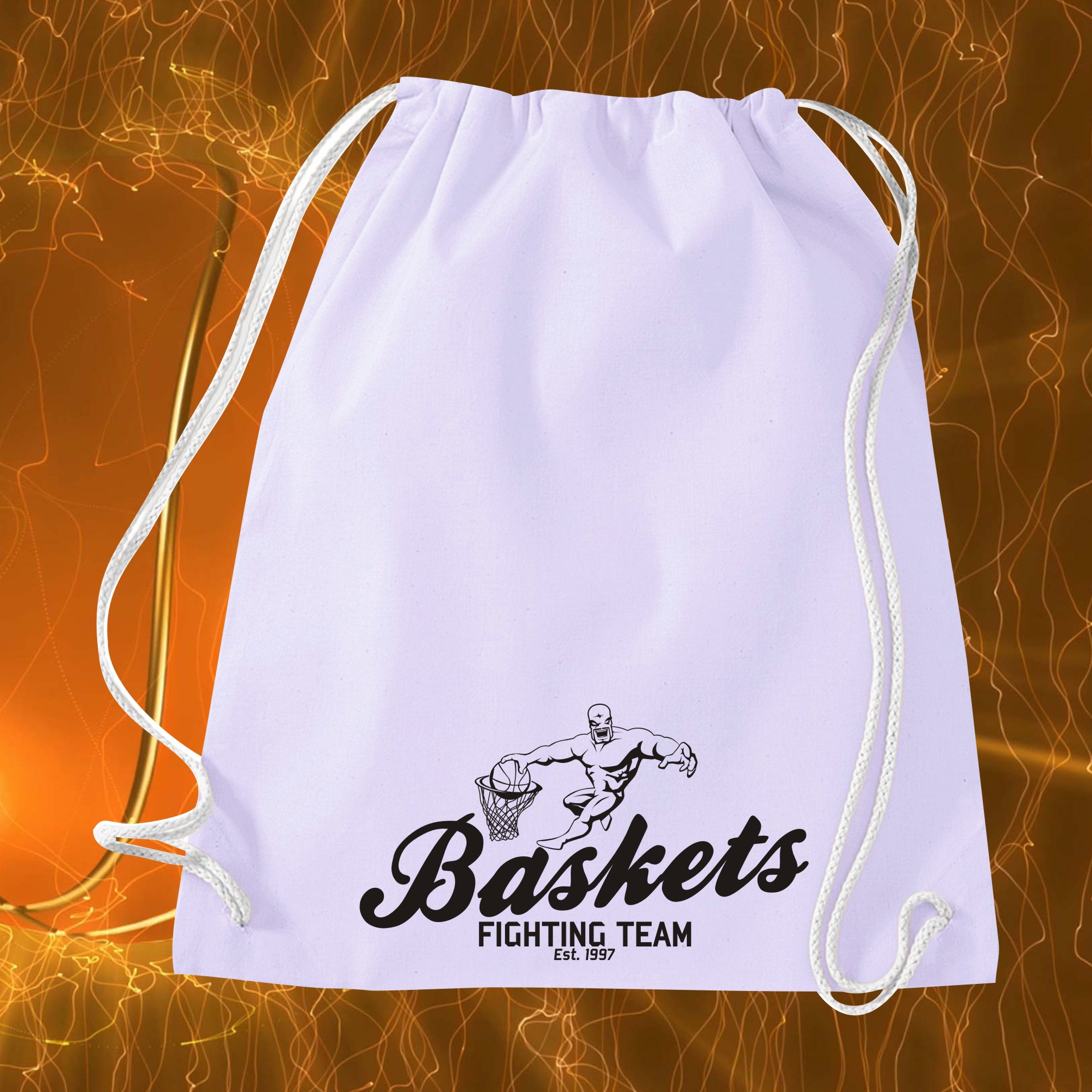 Turnbeutel Baskets Fighting Team • div. Motive – Bild 12