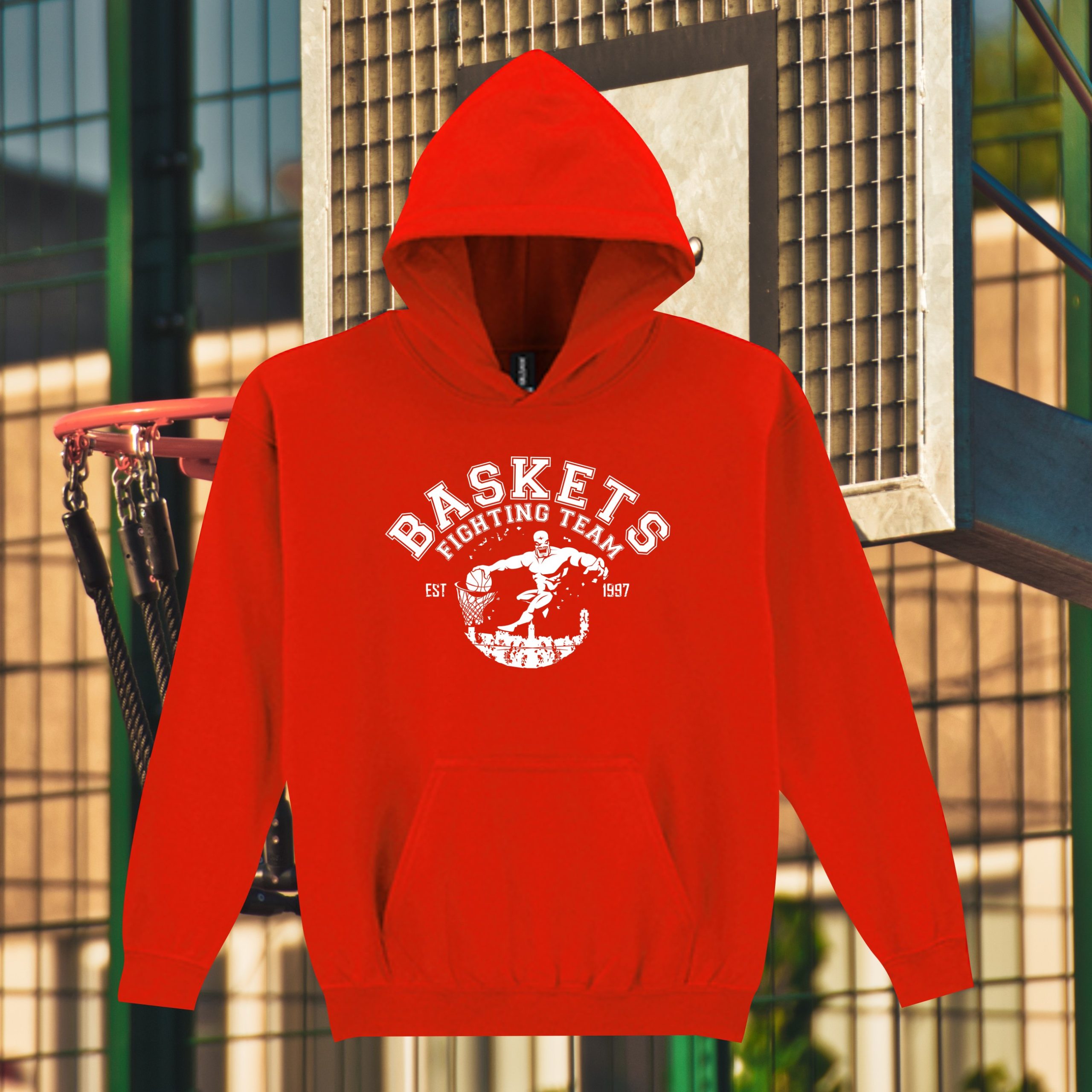 Baskets Fighting Team • Hoodie • Kinder • div. Motive – Bild 6